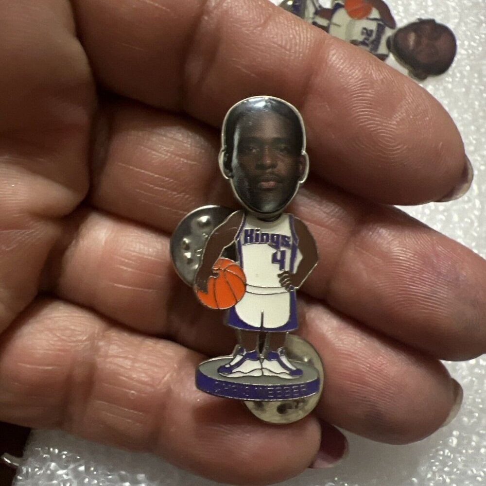 NBA Sacramento Kings Chris Webber Aminco NBA pin‎